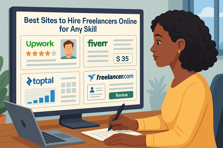 You are currently viewing Best Sites to Hire Freelancers Online for Any Skill