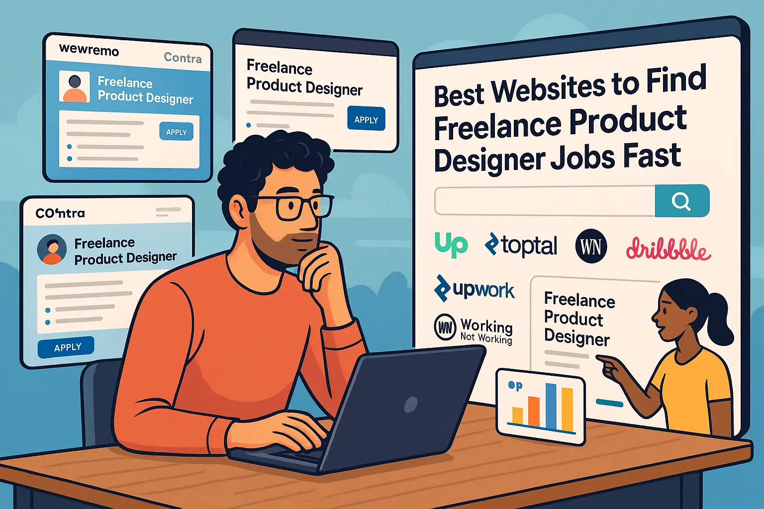You are currently viewing Best Websites to Find Freelance Product Designer Jobs Fast