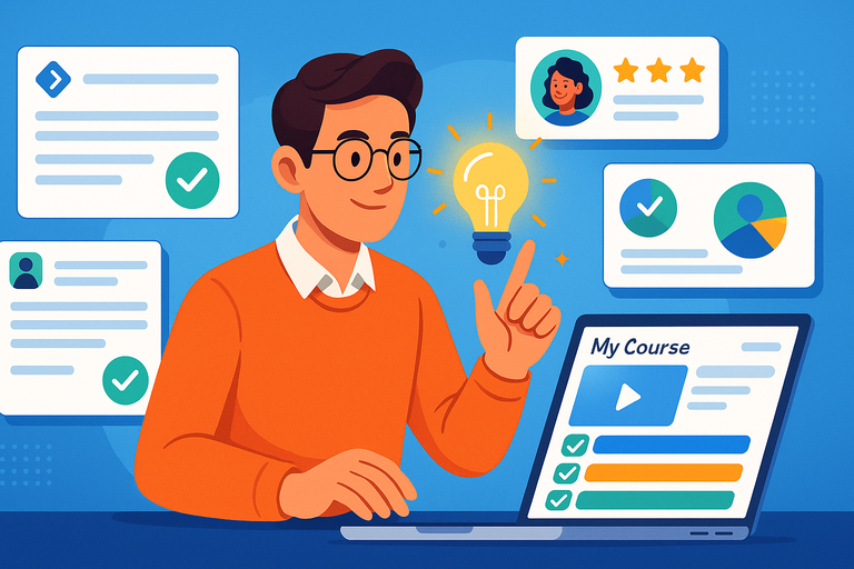 LearnWorlds Examples of Successful Course Websites An informative illustration about
Common Traits Shared By Successful LearnWorlds Creators