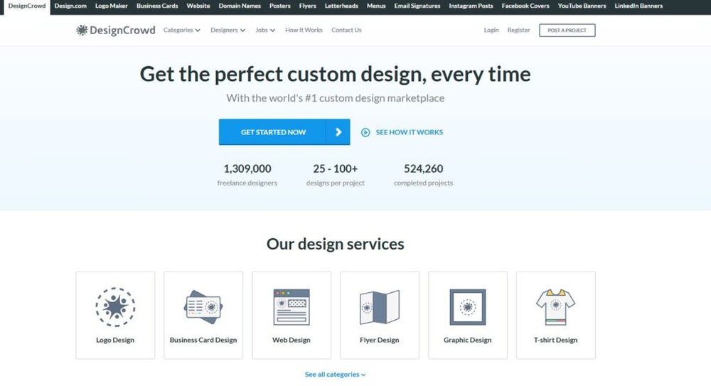 An informative illustration about
DesignCrowd