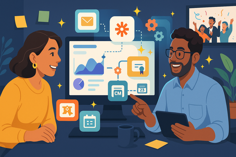 An informative illustration about
Expert Tips to Scale Your Online School With Automation