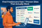 Find Freelancers Fast: 7 Proven Sites That Actually Work