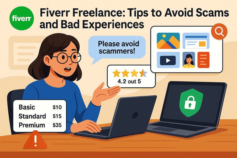 You are currently viewing Fiverr Freelance: Tips to Avoid Scams and Bad Experiences
