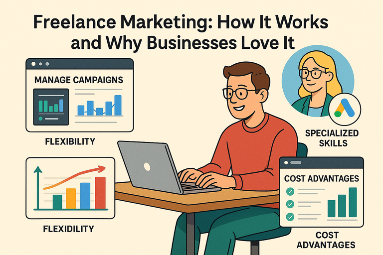 Freelance Marketing: How It Works and Why Businesses Love It You are currently viewing Freelance Marketing: How It Works and Why Businesses Love It