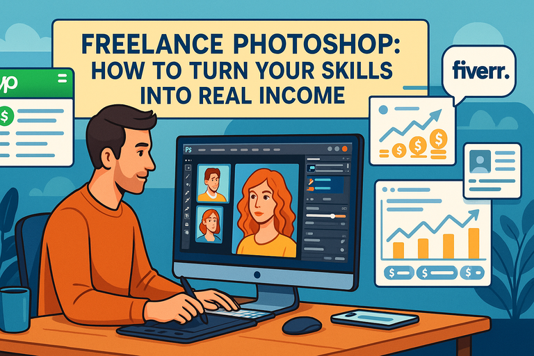 Freelance Photoshop: How to Turn Your Skills into Real Income You are currently viewing Freelance Photoshop: How to Turn Your Skills into Real Income