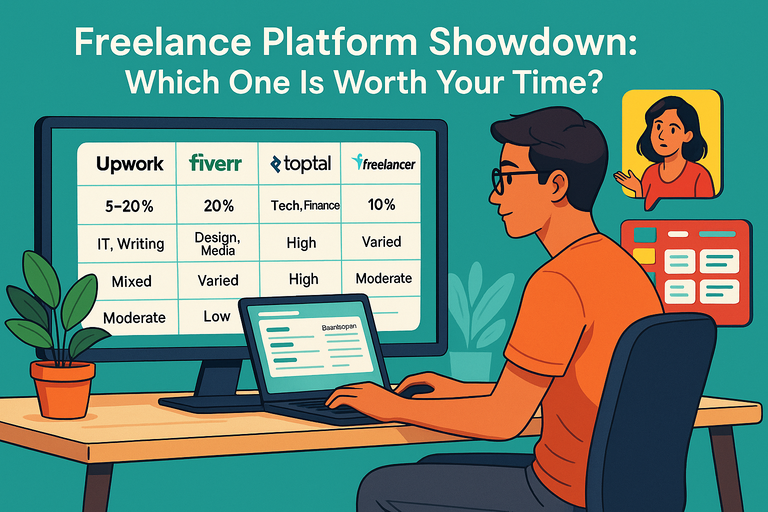 Freelance Platform Showdown: Which One Is Worth Your Time? You are currently viewing Freelance Platform Showdown: Which One Is Worth Your Time?