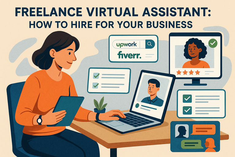 You are currently viewing Freelance Virtual Assistant: How to Hire for Your Business