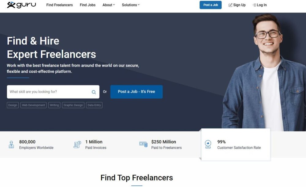 An informative illustration about
Guru 