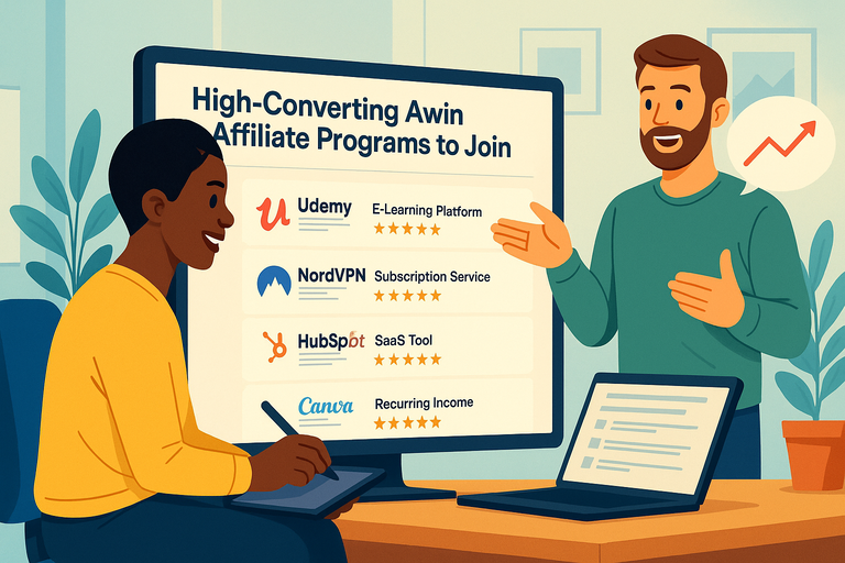 You are currently viewing High-Converting Awin Affiliate Programs to Join