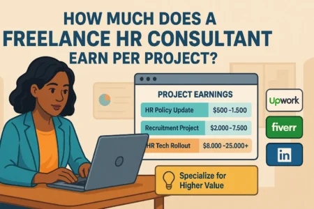 How Much Does a Freelance HR Consultant Earn per Project? Read more about the article How Much Does a Freelance HR Consultant Earn per Project?