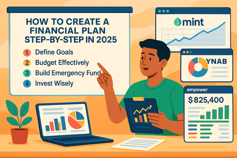 How To Create A Financial Plan Step-By-Step In 2025 You are currently viewing How To Create A Financial Plan Step-By-Step In 2025
