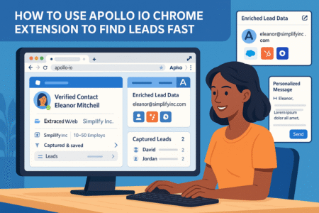 Read more about the article How To Use Apollo IO Chrome Extension To Find Leads Fast