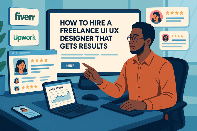How to Hire a Freelance UI UX Designer That Gets Results You are currently viewing How to Hire a Freelance UI UX Designer That Gets Results