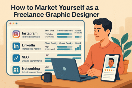 How to Market Yourself as a Freelance Graphic Designer Read more about the article How to Market Yourself as a Freelance Graphic Designer