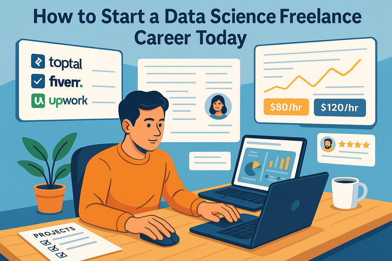 You are currently viewing How to Start a Data Science Freelance Career Today