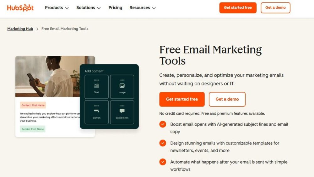 An informative illustration aboutHubSpot Email Marketing