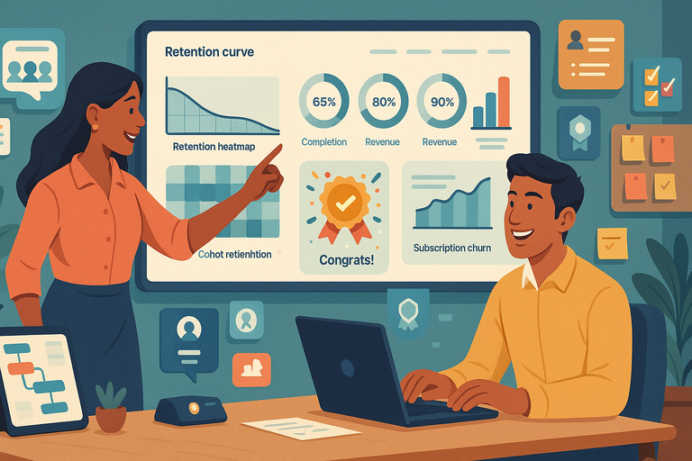 An informative illustration about
Increasing Student Retention And Long-Term Revenue