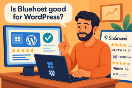Is Bluehost Good for WordPress? (An Honest, Expert Breakdown) Read more about the article Is Bluehost Good for WordPress? (An Honest, Expert Breakdown)
