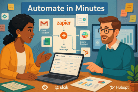 Read more about the article LearnWorlds Zapier Guide: Automate in Minutes