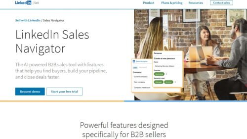 An informative illustration about
LinkedIn Sales Navigator