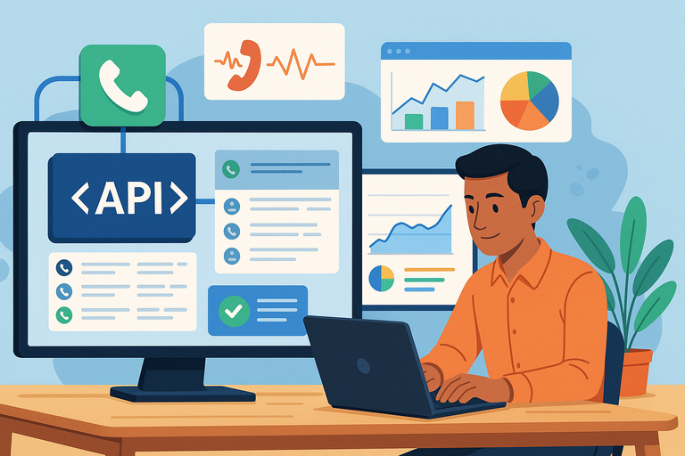 An informative illustration about
Managing And Analyzing Call Data Using The API