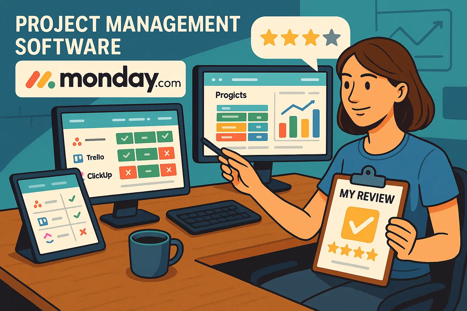 You are currently viewing Project Management Software Monday: My Review