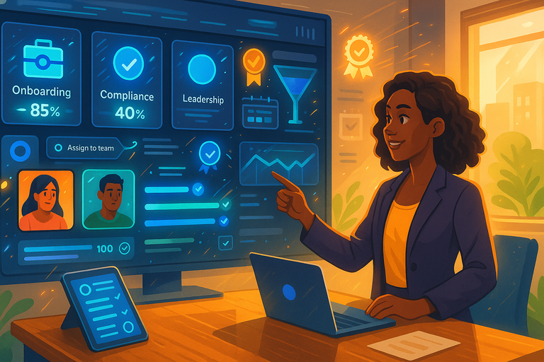 An informative illustration about
Sell LearnWorlds Courses For Corporate Training