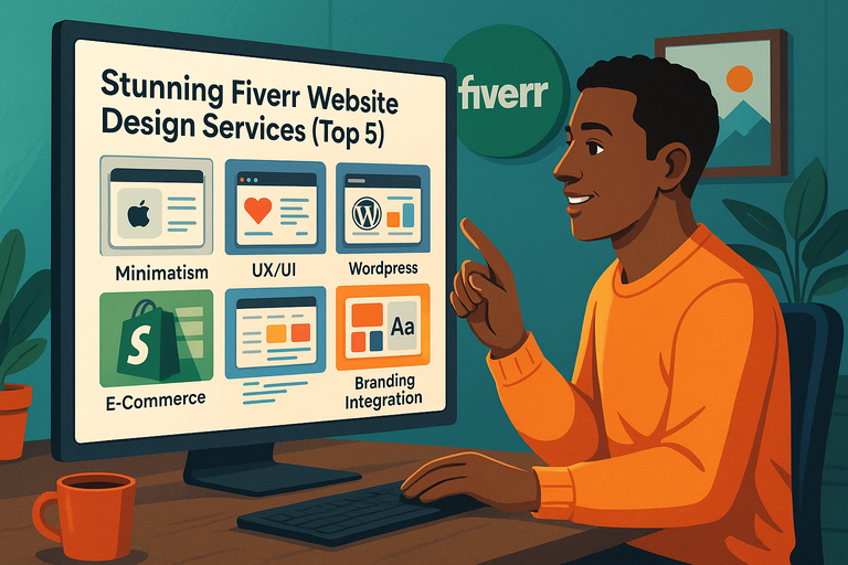 You are currently viewing Stunning Fiverr Website Design Services (Top 5)