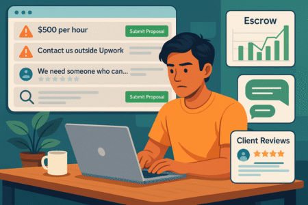 Read more about the article Upwork Freelancer Tips to Avoid Scams and Wasted Money
