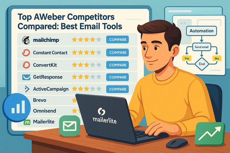 You are currently viewing Top Aweber Competitors Compared: Best Email Tools