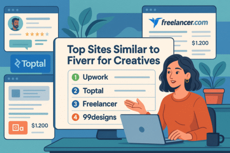 Read more about the article Top Sites Similar to Fiverr for Creatives