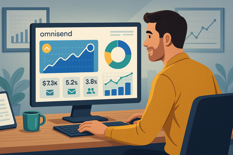 Omnisend Ecommerce Marketing Automation That Boosts Revenue Tracking Performance With Omnisend AnalyticsTracking Performance With Omnisend Analytics