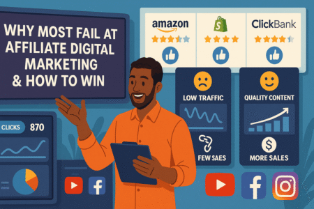 Read more about the article Why Most Fail at Affiliate Digital Marketing & How to Win