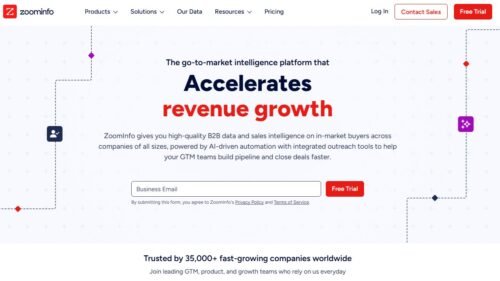 An informative illustration about ZoomInfo