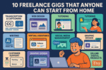 10 Freelance Gigs That Anyone Can Start from Home