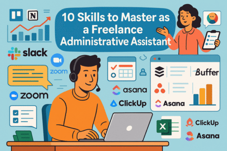 Read more about the article 10 Skills to Master as a Freelance Administrative Assistant