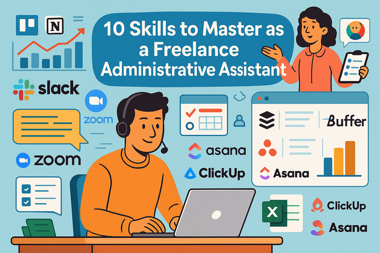 You are currently viewing 10 Skills to Master as a Freelance Administrative Assistant