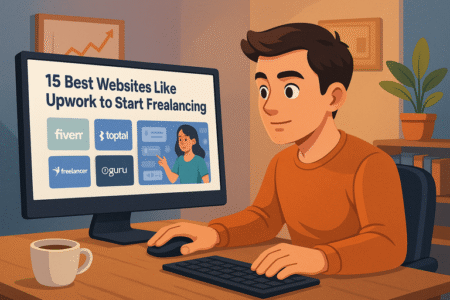 Read more about the article 15 Best Websites Like Upwork to Start Freelancing