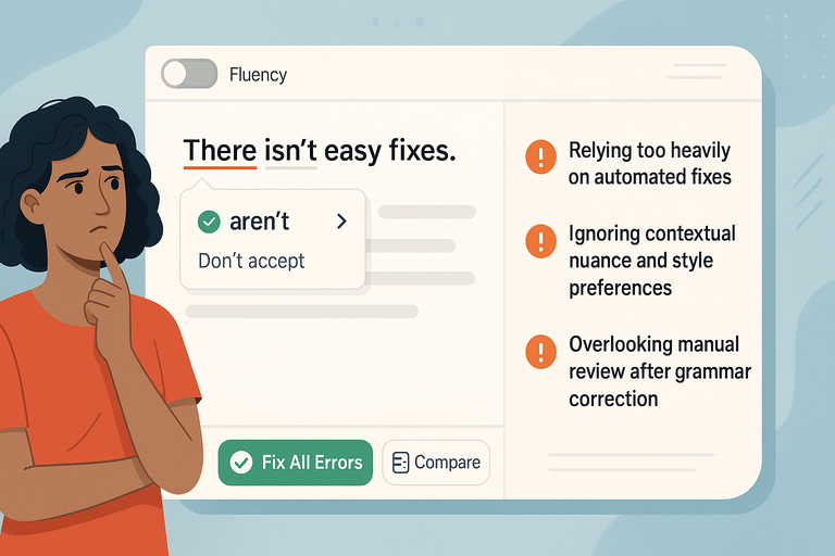 QuillBot AI Grammar: Fix Errors With One Click An informative illustration about
Common Mistakes To Avoid When Using QuillBot AI Grammar