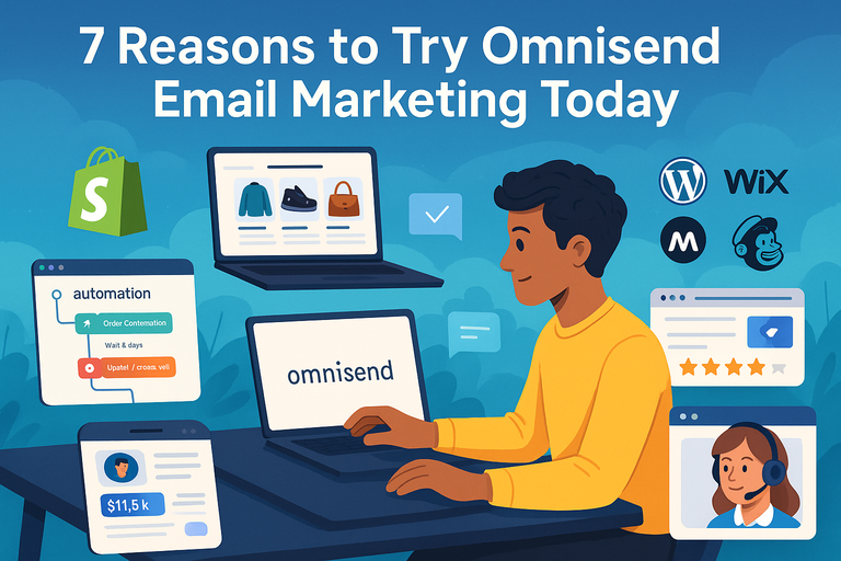 You are currently viewing 7 Reasons to Try Omnisend Email Marketing Today