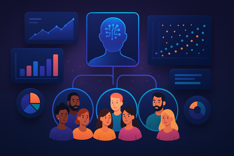 An informative illustration about
AI-Powered Customer Segmentation for Precision Targeting