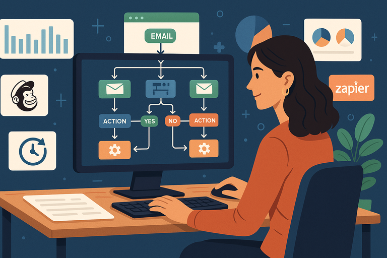 An informative illustration about
Advanced MailerLite Automation Techniques
