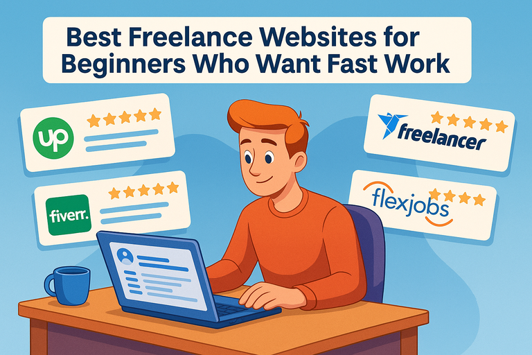You are currently viewing Best Freelance Websites For Beginners Who Want Fast Work