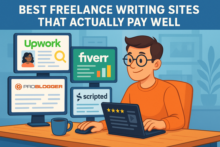 Best Freelance Writing Sites That Actually Pay Well You are currently viewing Best Freelance Writing Sites That Actually Pay Well