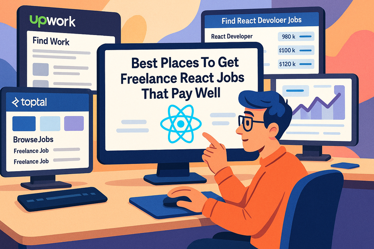 You are currently viewing Best Places To Get Freelance React Jobs That Pay Well