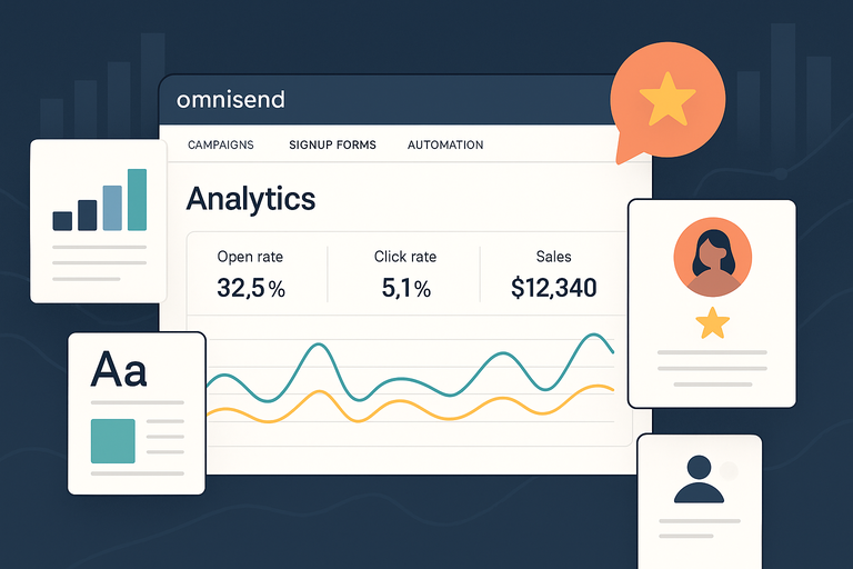 An informative illustration about
Best Practices to Maximize Your Omnisend ROI
