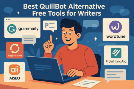 Read more about the article Best QuillBot Alternative Free Tools For Writers