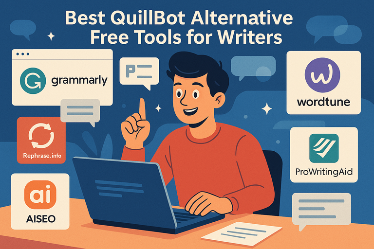 Best QuillBot Alternative Free Tools For Writers You are currently viewing Best QuillBot Alternative Free Tools For Writers