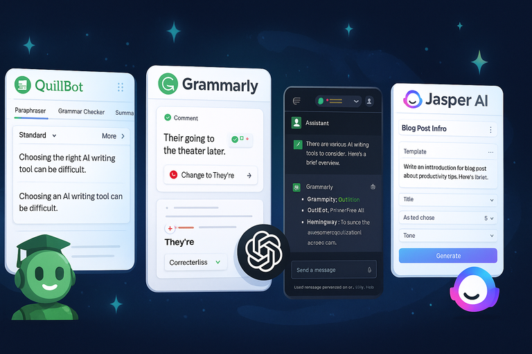 The QuillBot Review: Is This AI Writing Tool Worth It? An informative illustration about
Comparing The QuillBot With Other AI Writing Tools