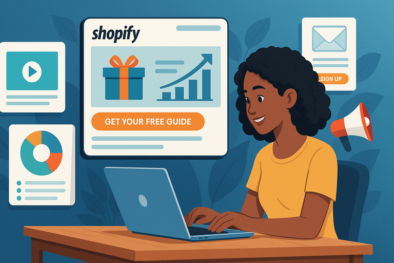 An informative illustration about
Crafting The Perfect Shopify Lead Magnet Funnel